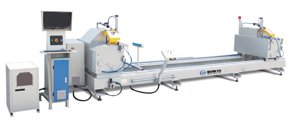 铝塑型材集成数控双角锯LJZ2FJ-CNC-500x5000