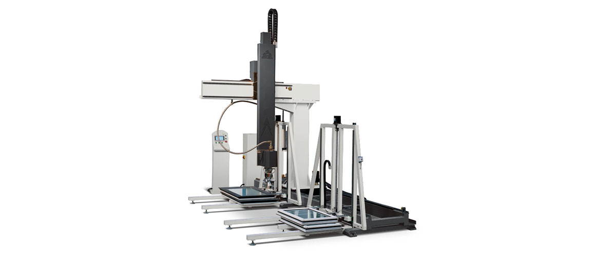 码垛式全自动门窗打胶机 DJJ-CNC-02MD