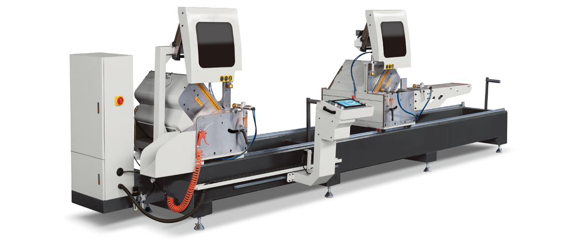 铝型材数控任意角双头切割锯  LJZ2W-CNC-500×4200